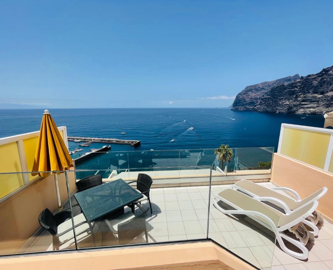Magnificent Apt. With Sea View, Cliff & Marina Santiago del Teide Exterior foto